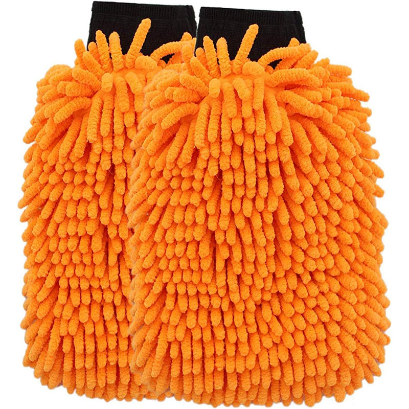Chenille Car Wash Glove — view 2