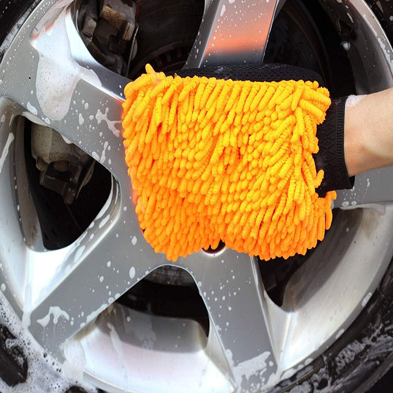 Chenille Car Wash Glove — view 5