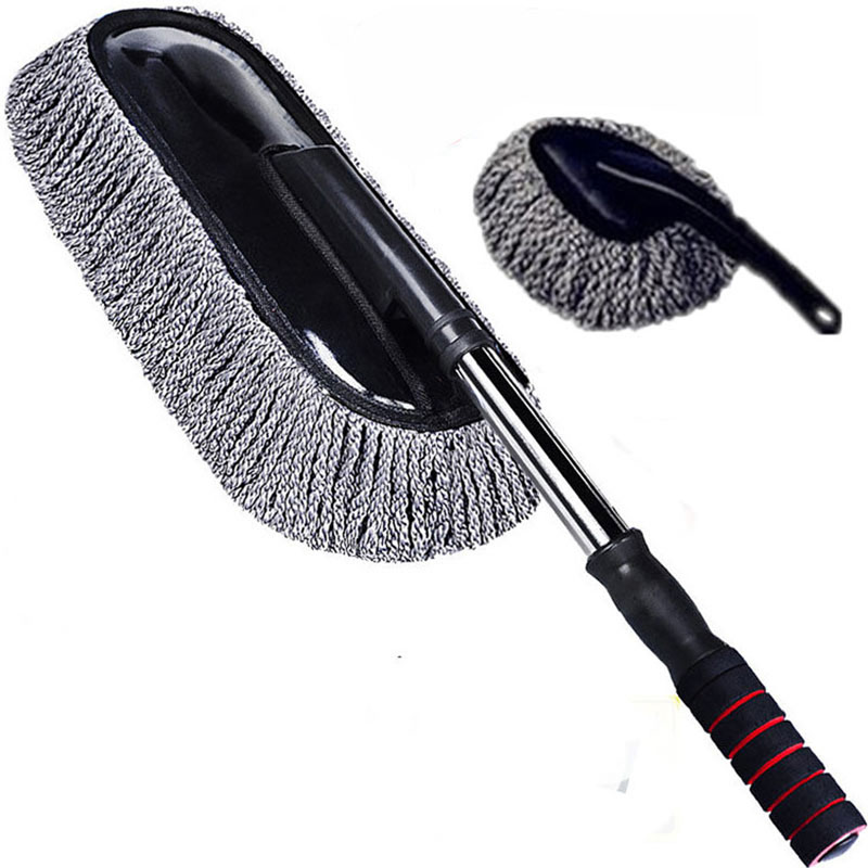 Telescopic Microfiber Car Cleaning Duster — view 4