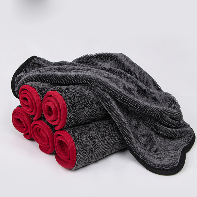 Short Twist Microfiber Car Drying Towel — view 2