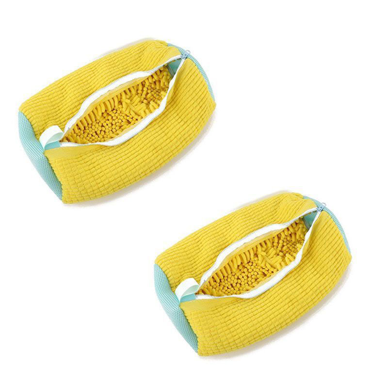 Microfiber Chenille Shoe Laundry Bag
