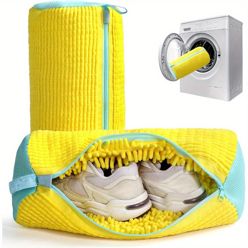 Microfiber Chenille Shoe Laundry Bag โ view 4