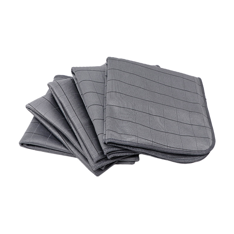 Carbon Fiber Microfiber Glass Cleaning Cloth — view 6