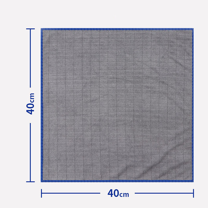 Weft-Knitted Microfiber Cleaning Cloth — view 3