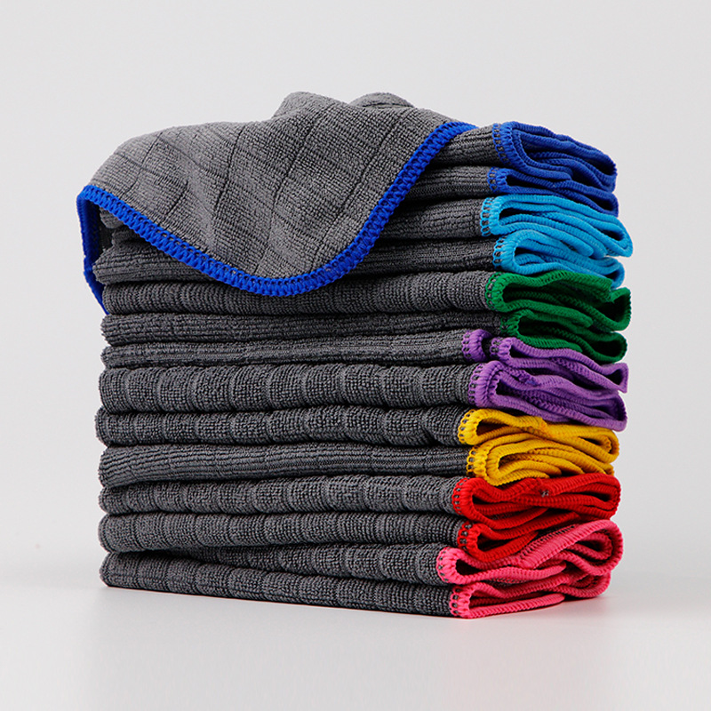 Weft-Knitted Microfiber Cleaning Cloth — view 1