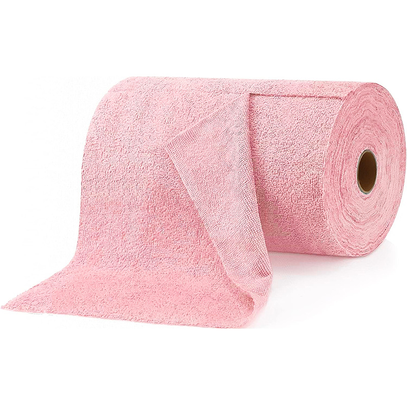 Perforated Warp-Knitted Microfiber Cleaning Cloth Roll — view 1
