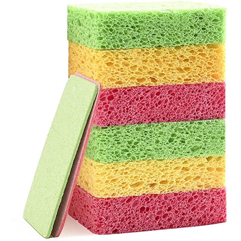Biodegradable Multicolor Compressed Cellulose Sponge โ view 2