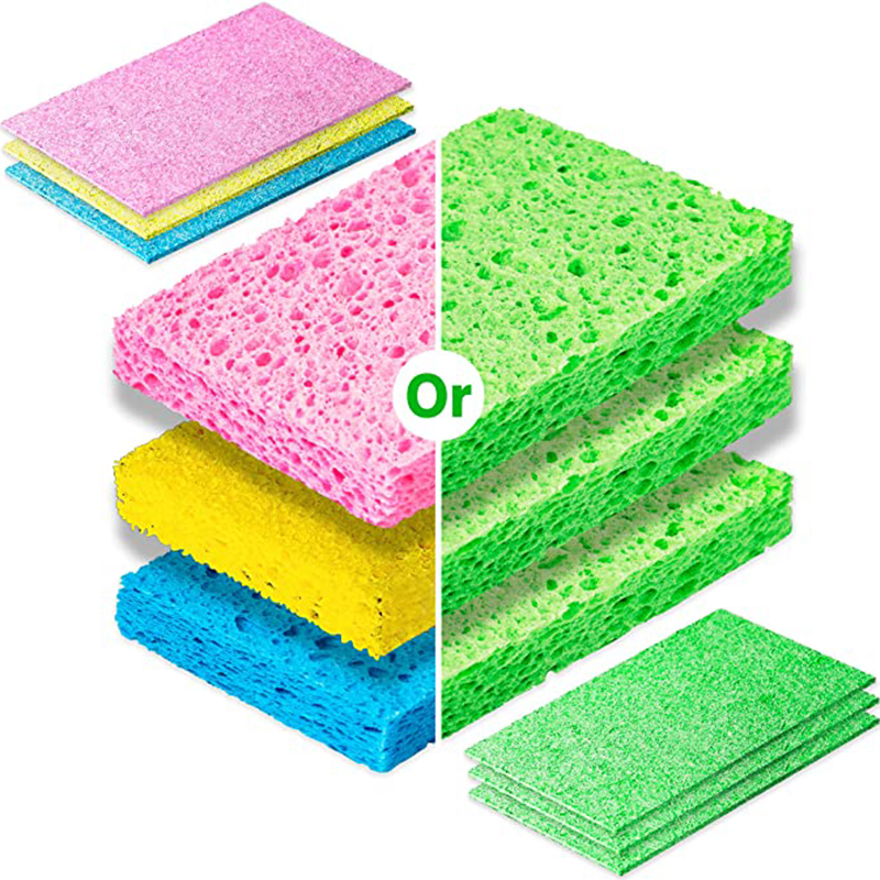 Biodegradable Multicolor Compressed Cellulose Sponge โ view 3