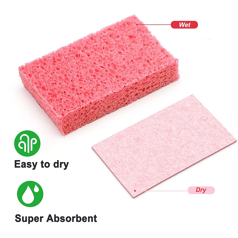 Biodegradable Multicolor Compressed Cellulose Sponge โ view 7