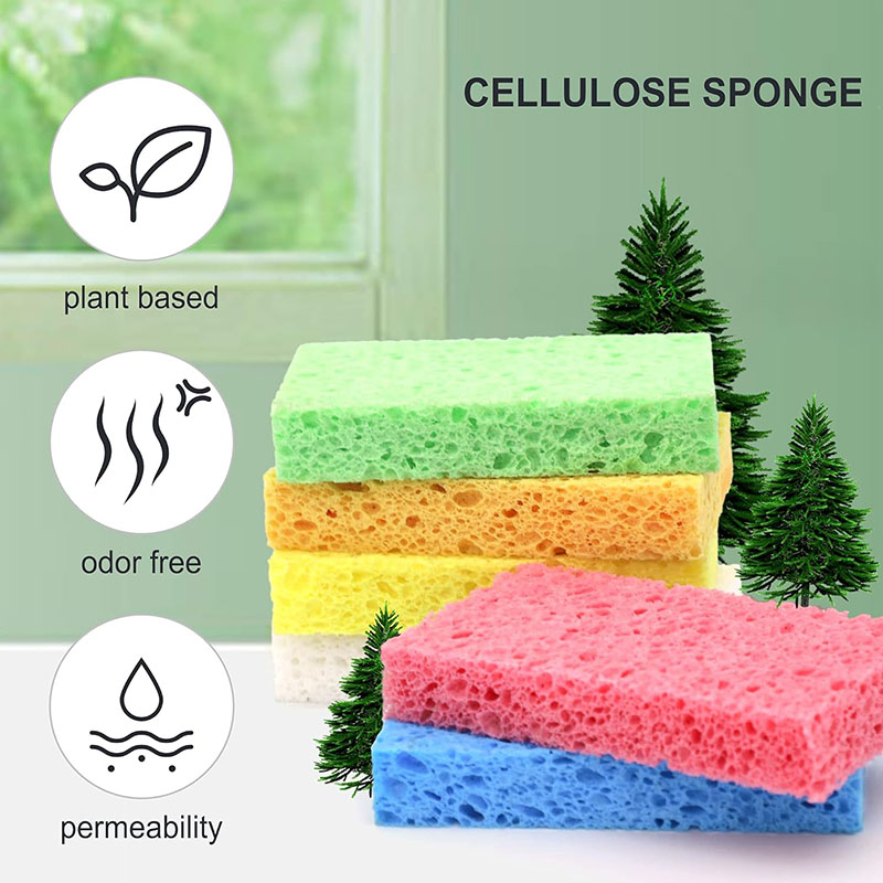 Biodegradable Multicolor Compressed Cellulose Sponge — view 8