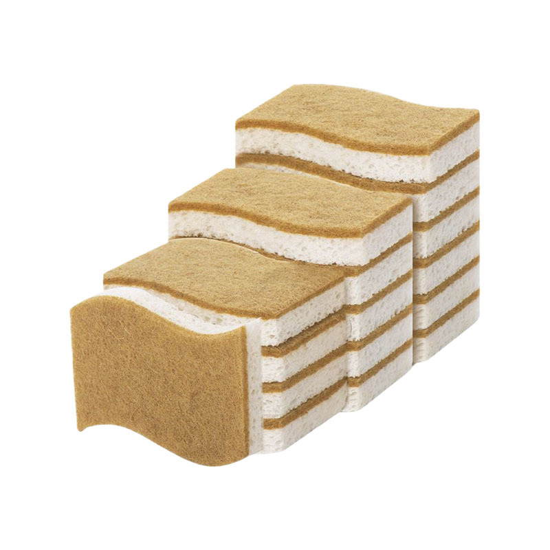 Cellulose and Coconut Scrubber Sponge — view 3
