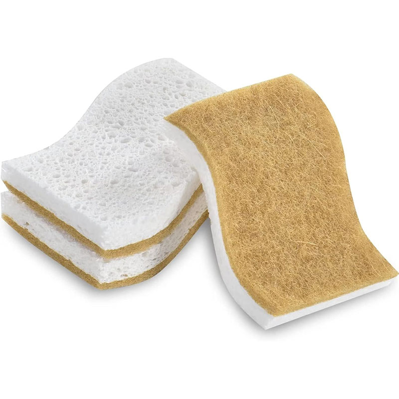 Cellulose and Coconut Scrubber Sponge — view 4