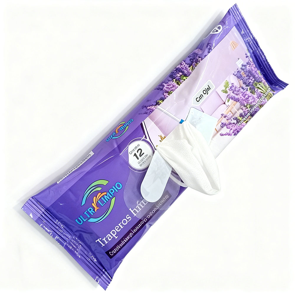 Disposable Wet Floor Cleaning Wipes