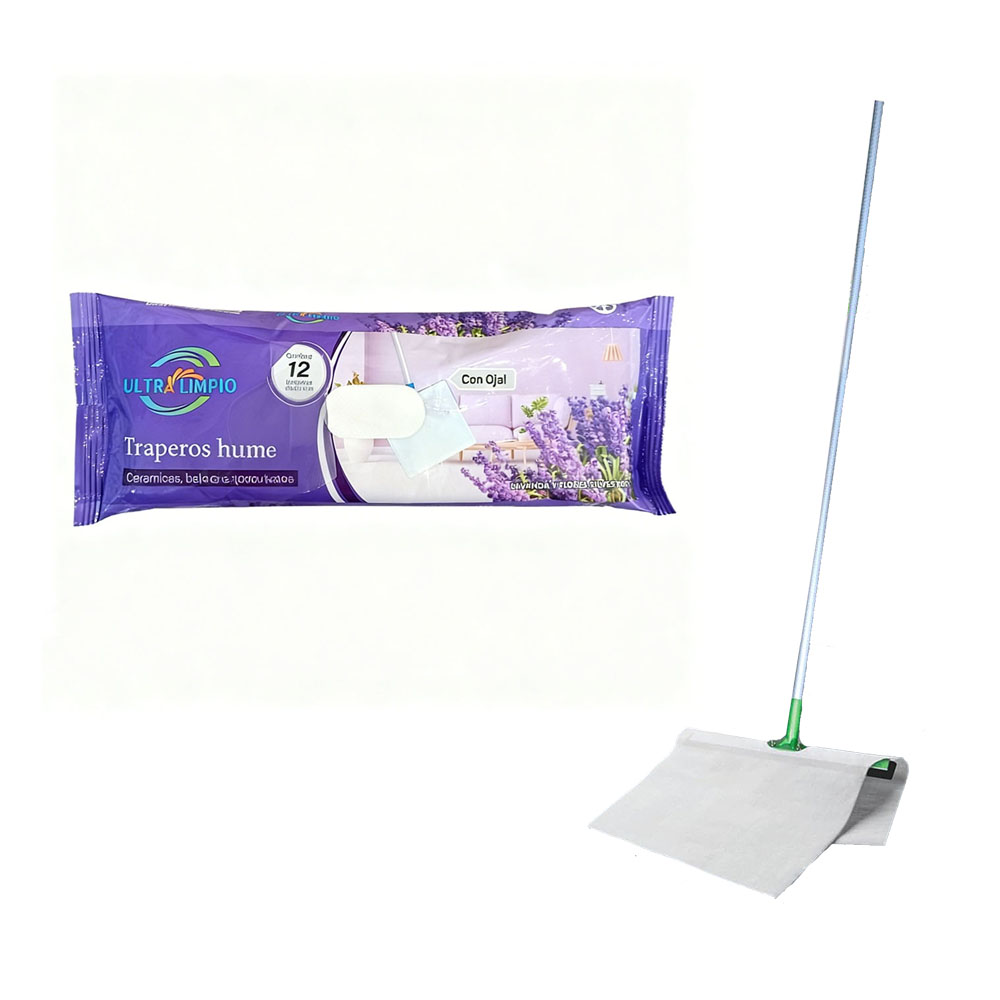 Disposable Wet Floor Cleaning Wipes — view 2